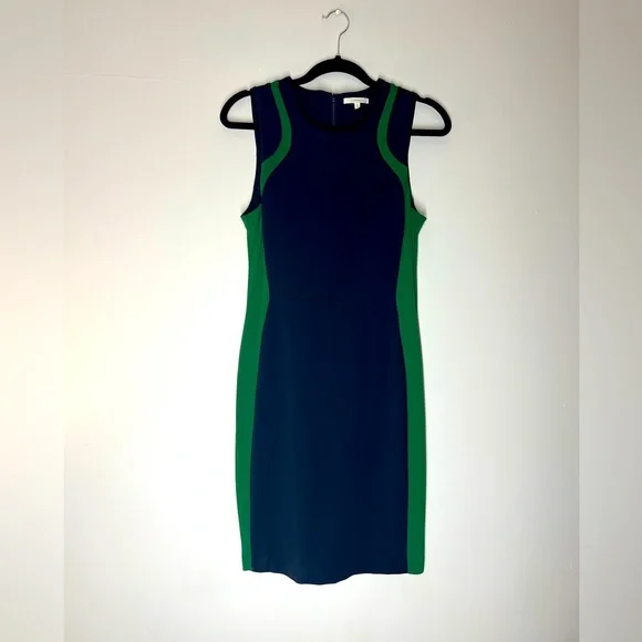 41 Hawthorn Dresses | 41 Hawthorn Navy And Green Career Dress Size Medium | Color: Blue/Green | Size: M | Billie_Hathaway's Closet